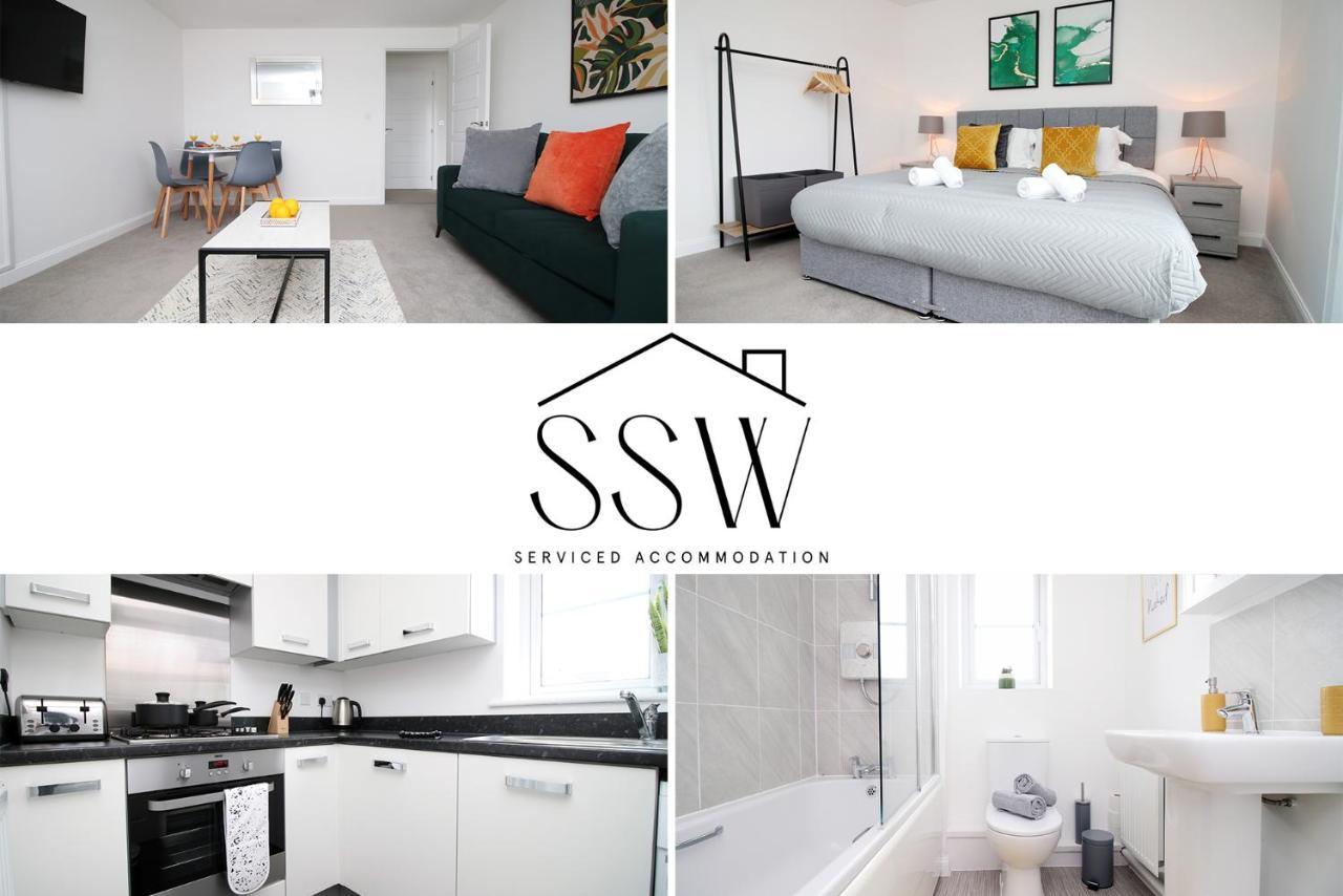 No 43 Stadium Views By Ssw - 2Br, Parking, Sleeps 4, 3Min Walk To Stadium, 10Min Drive To City Centre, Marina And Close To M4 Morriston Екстериор снимка