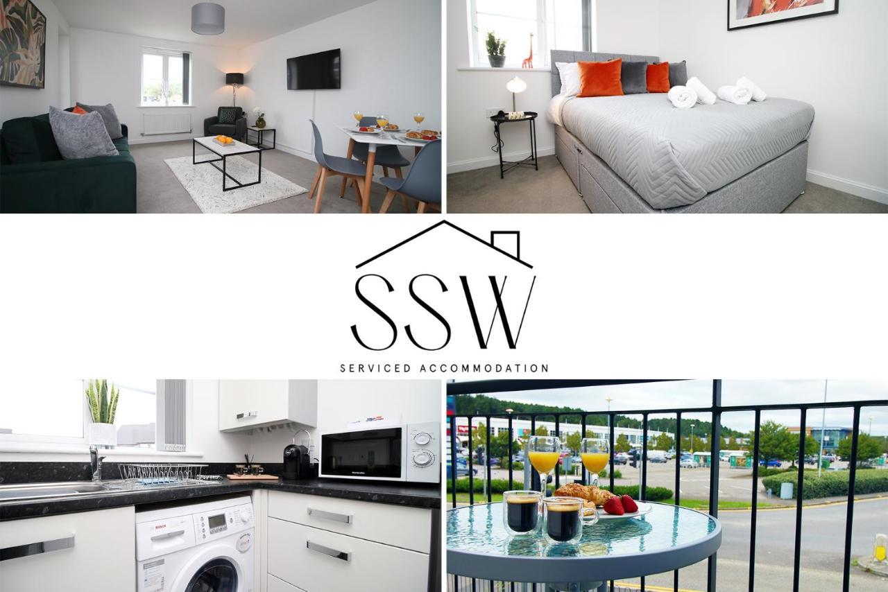 No 43 Stadium Views By Ssw - 2Br, Parking, Sleeps 4, 3Min Walk To Stadium, 10Min Drive To City Centre, Marina And Close To M4 Morriston Екстериор снимка